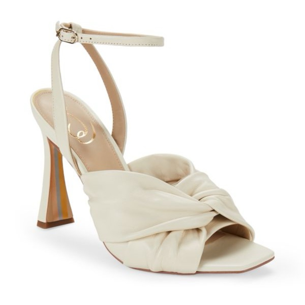SAM EDELMAN Knotted Leather Sandals Size 6.5